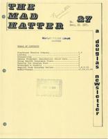 The Mad Hatter:  a Douglas Newsletter, April 20, 1971