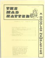 The Mad Hatter:  a Douglas Newsletter, November 25, 1975