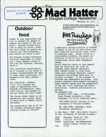 The Mad Hatter:  a Douglas Newsletter, February 24, 1981