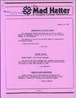 The Mad Hatter:  a Douglas Newsletter, January 20, 1981