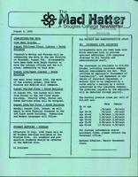 The Mad Hatter:  a Douglas Newsletter, August 4, 1982