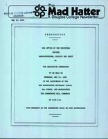 The Mad Hatter:  a Douglas Newsletter, May 10, 1982
