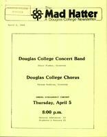 The Mad Hatter:  a Douglas Newsletter, April 2, 1984
