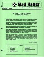 The Mad Hatter:  a Douglas Newsletter, December 1, 1986