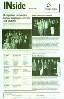 Inside Douglas College, November 5, 2002