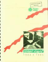 Annual Report 1984 - 1985