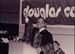 Bill Day at Graduation Ceremony