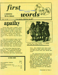 First Words - February 14, 1972 Vol. 1 No. 2.pdf-1