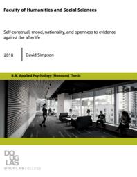 Self-construal, mood, nationality and openness to evidence against the afterlife